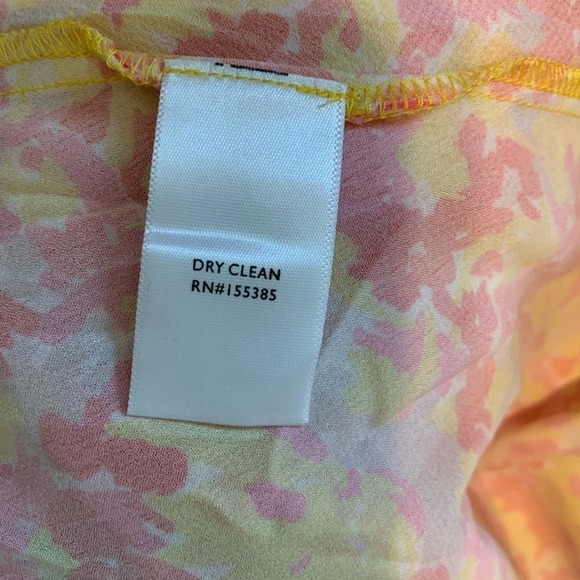 Lini Pink Amalia V Neck Midi Dress Size XS - Picture 10 of 12